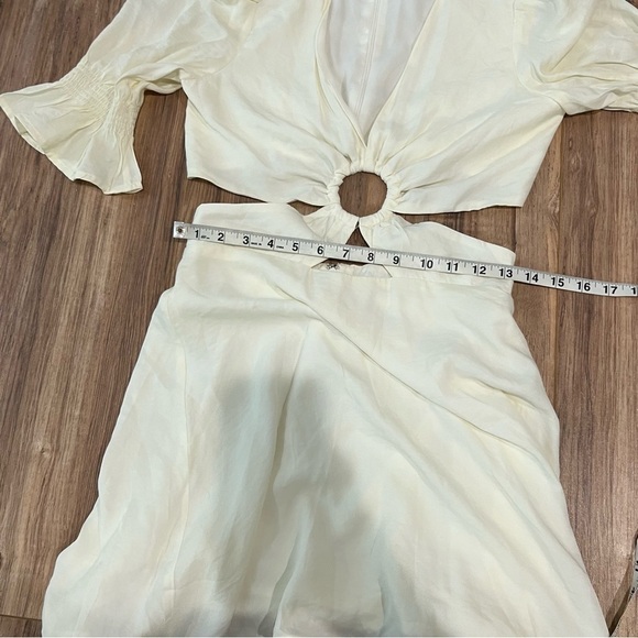 Revolve J.O.A White Cutout Mini Dress - Picture 11 of 15